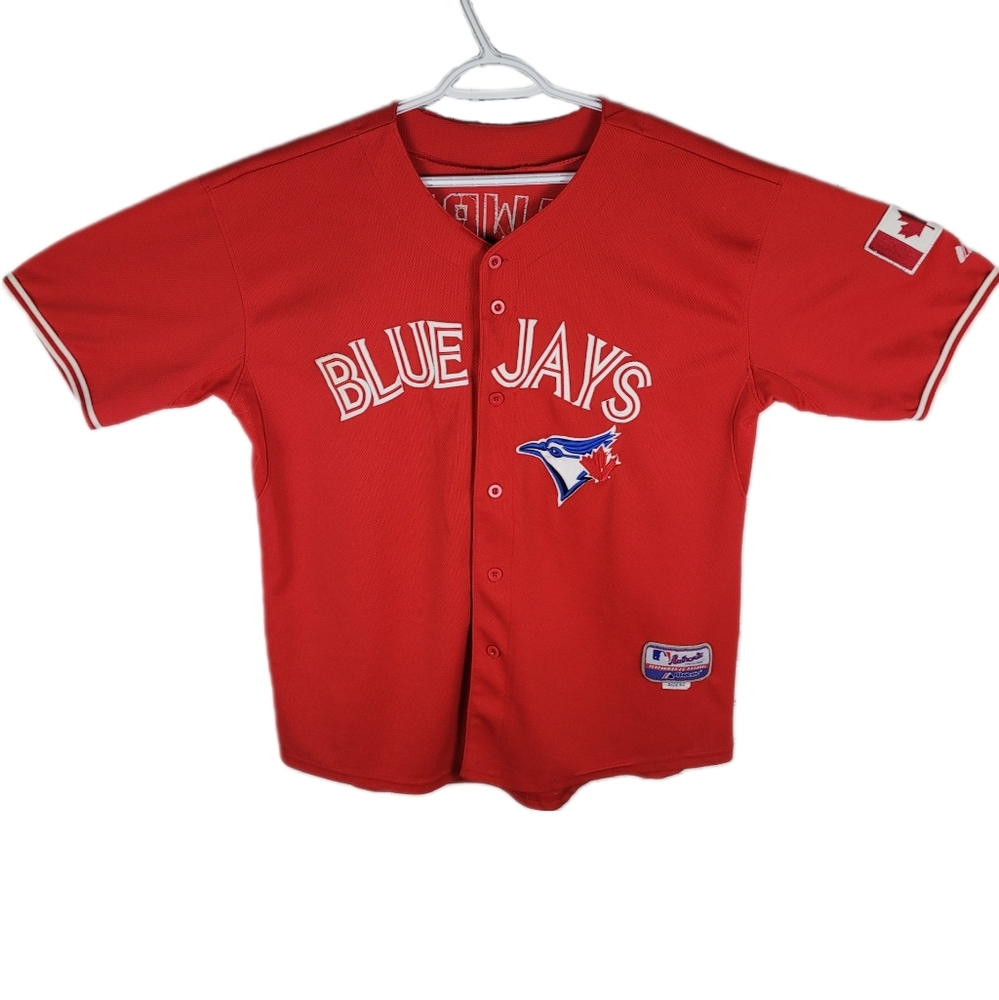 MAJESTIC | Toronto Blue Jays #13 Lawrie red alternate baseball jersey shirt